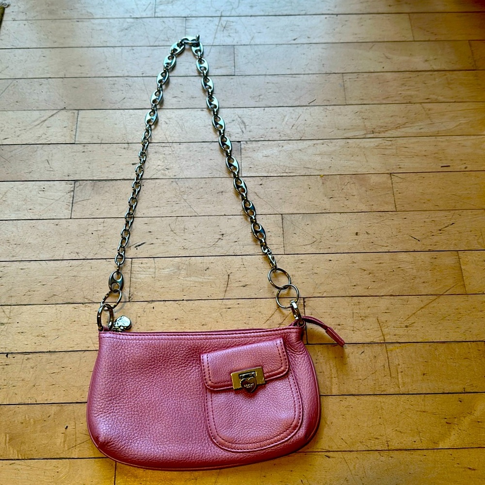 LOVCAT ParisConvertible leather pink purse